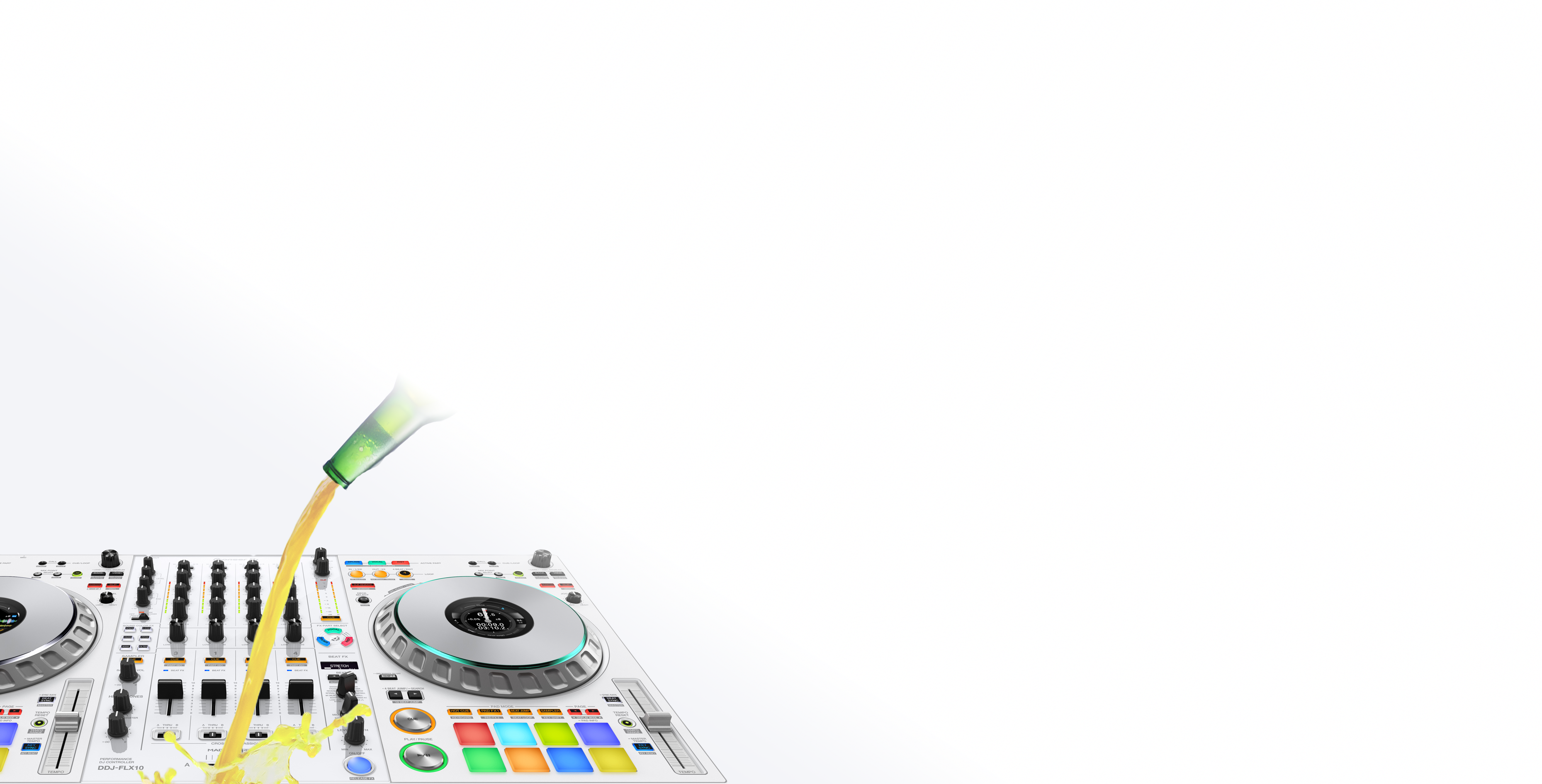DJ equipment service workspace